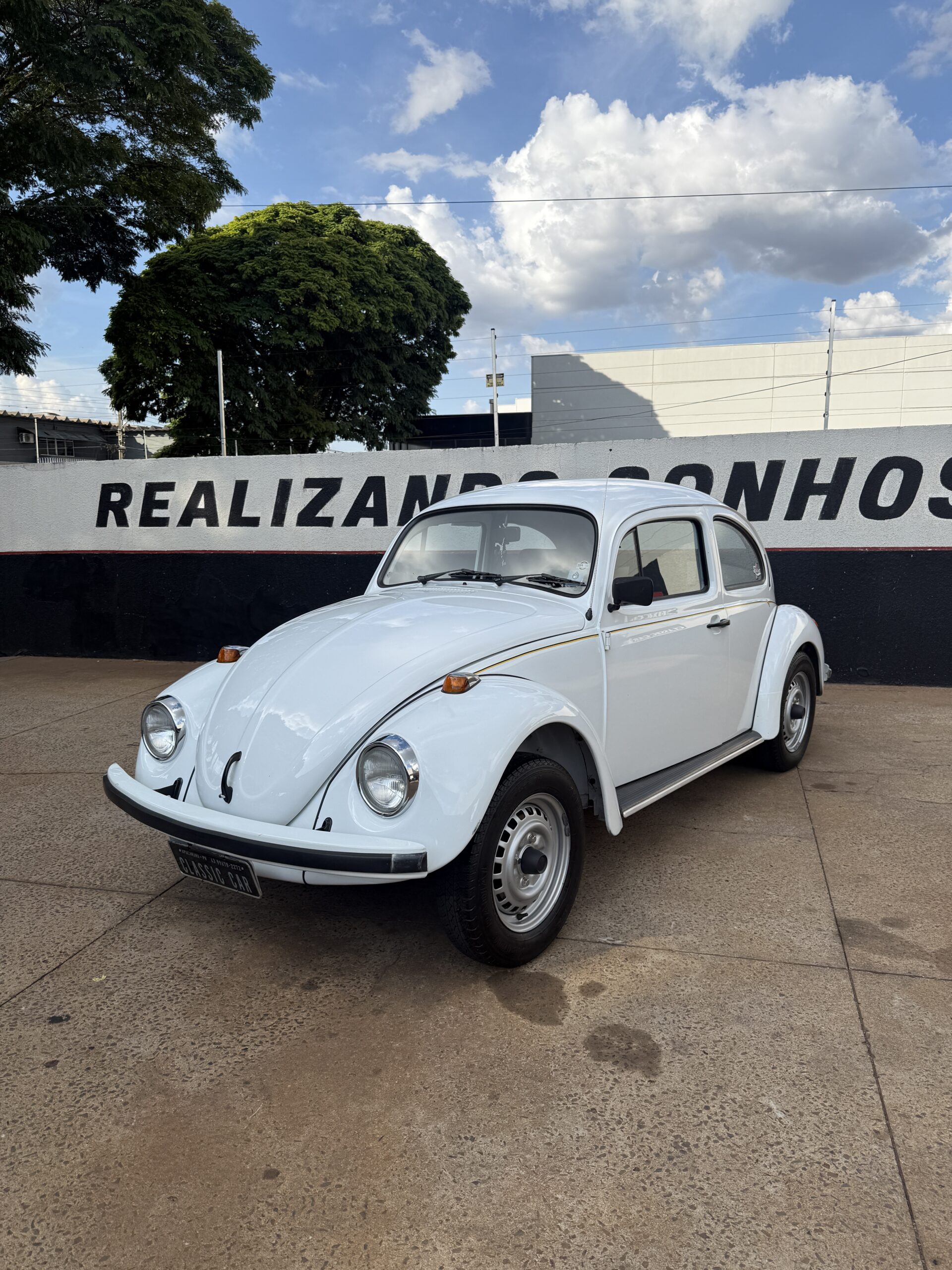 Volkswagen Fusca Itamar 1600 Branco 1995/1996